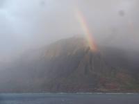 Kauai - Na Pali Küste mit Regenbogen