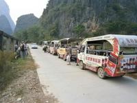 unsere Ausflugskaravane in Guilin