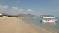 am Strand von Khor Fakkan