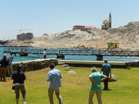 0323 Mittagspause im Nest-Hotel in Lüderitz