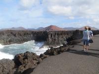 Hexenkessel und Vulkankegel auf Lanzarote