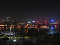 Blick auf den Creek am Abend