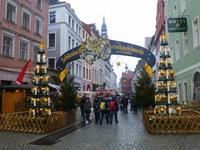 Eingang zum Weihnachtsmarkt in Görlitz