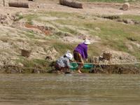 Fahrt auf dem Mekong