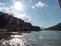 Fahrt auf dem Mekong