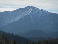 Blick zum Schneeberg