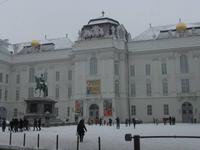 Auf dem Josephplatz in Wien
