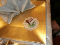 Tischdekoration zu Silvester im Seehotel Sparer