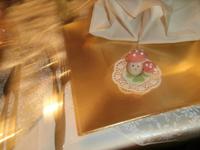 Tischdekoration zu Silvester im Seehotel Sparer