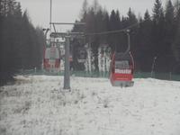 Fahrt mit der Kabinenbahn auf den Hirschenkogel