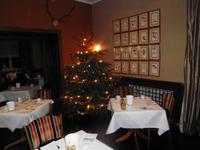 Unsere Restaurant war weihnachtlich