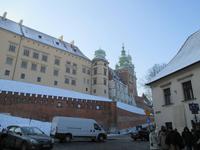 Ansicht des Wawel aus Richtung Altstadt 