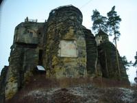 Einsiedlerstein im Böhmischen, auch 'kleiner Oybin'