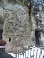 Relief an den Externsteinen