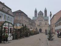Speyer - Blick zum Dom