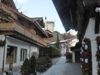 Gstaad - Blick zum Palace Hotel