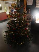 unser geschmückter Weihnachtsbaum