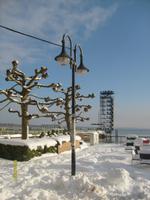 Seepromenade + Aussichtsturm an der Hafenmole Friedrichshafen