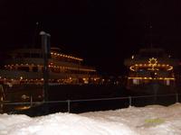 Silvester-Schiffe im Bregenzer Hafen