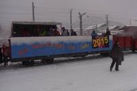 Mit dem Silvesterzug der Zillertalbahn unterwegs