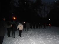 Fackelspaziergang im Schloßpark