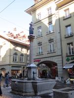 060 Ausflug nach Bern Brunnen  in der Hauptgasse