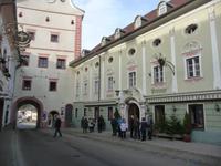 Barocke Fassaden in Gmünd.