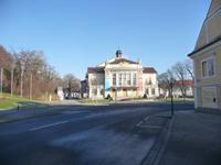 Das Stadttheater in Klagenfurt unser Treffpunkt mit Margarete.