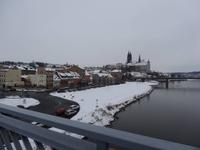 Blick auf die Meißener Altstadt