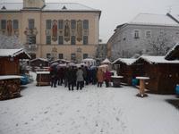 Stadtrundgang bei Schneetreiben in Bad Reichenhall