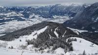 110 Berchtesgaden, Rossfeldpanoramastraße, Blick nach Golling