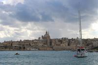 Blick auf Valletta
