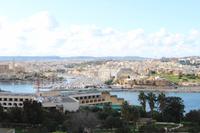 Blick vom Hastings Garten in Valletta