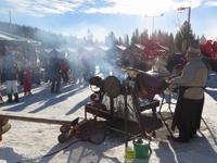 Ochse am Spieß in Strbske Pleso