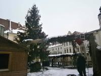 Abbau des fürstlichen Adventsmarktes Schloss Emmeran