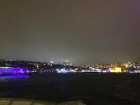 Silvester in Istanbul auf dem Bosporus