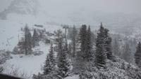 Winterszene im Bereich der Bergstation