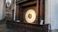 In der Marienkirche von Rostock, die Astronomische Uhr, ein Meisterwerk des Mittelalters