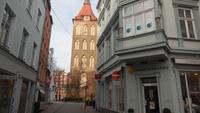 Seitenblick aus der Kröpeliner Straße