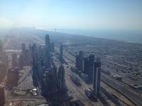 318 Dubai von oben - Blick vom Burj Khalifa