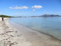 Am Strand von Can Picafort