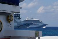 Auslaufen aus Georgetown, Grand Cayman Island