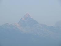 Fishtail bei Sonnenaufgang