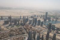 Blick vom Burj Khalifa