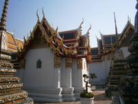 Thailand, Tempel der liegenden Budha