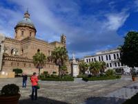 Sizilien, Palermo, Domplatz