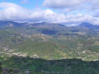 Sizilien, Blick nach Savoca
