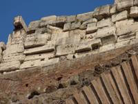 die ehemaligen Sitzränge // Colosseum Rom
