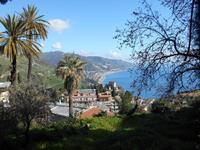 Blick von Taormina nach Letojanni
