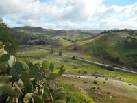 Ausblick vom Tal der Tempel in Agrigent